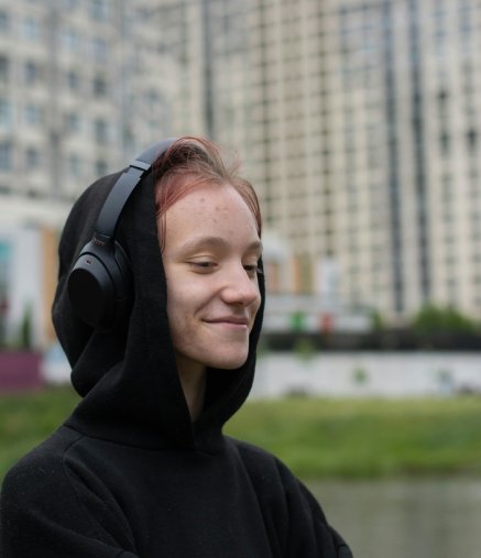 Listening to Music with Headphones